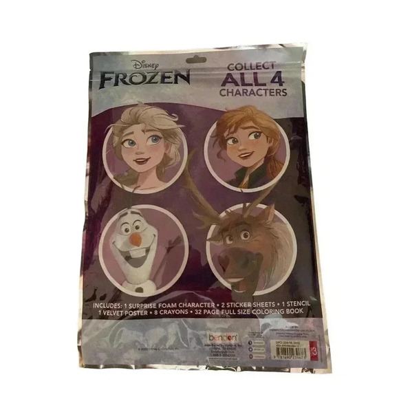 Disney Frozen Surprise Play Pack Grab & Go Collectible Character - Picture 2 of 2